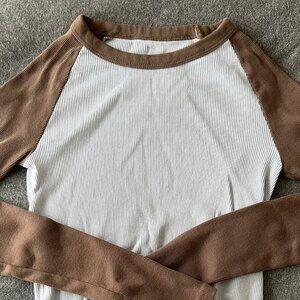 John Galt Ribbed Long Sleeve Shirt